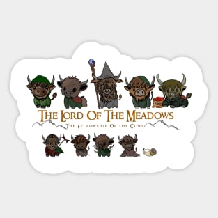 The Lord Of The Meadows Sticker